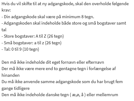 Adgangskode